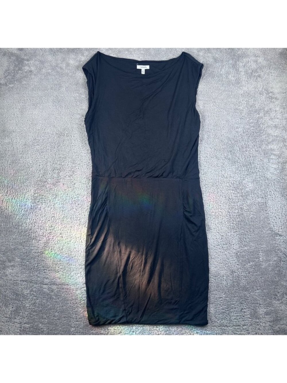 Athleta Black Sleeveless Mid-Length Dress Size M Comfortable Stretch Fabric